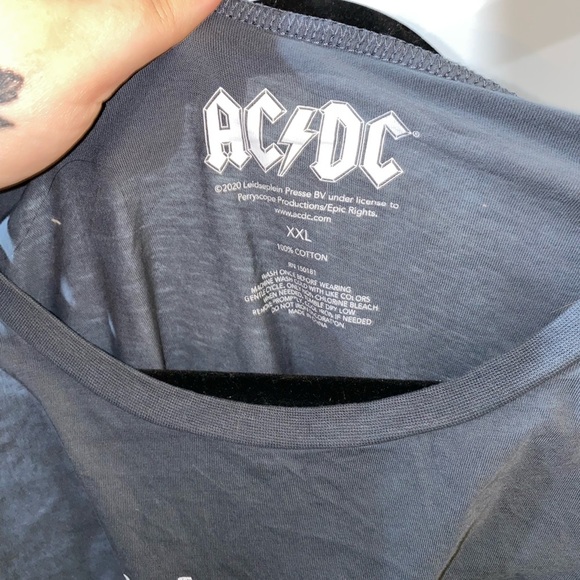 band tee ACDC TEE SIZE XXL - Picture 3 of 4